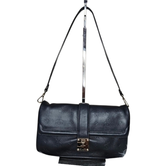 🖤🔹️ MCM 🔹️mini black Leather shoulder bag